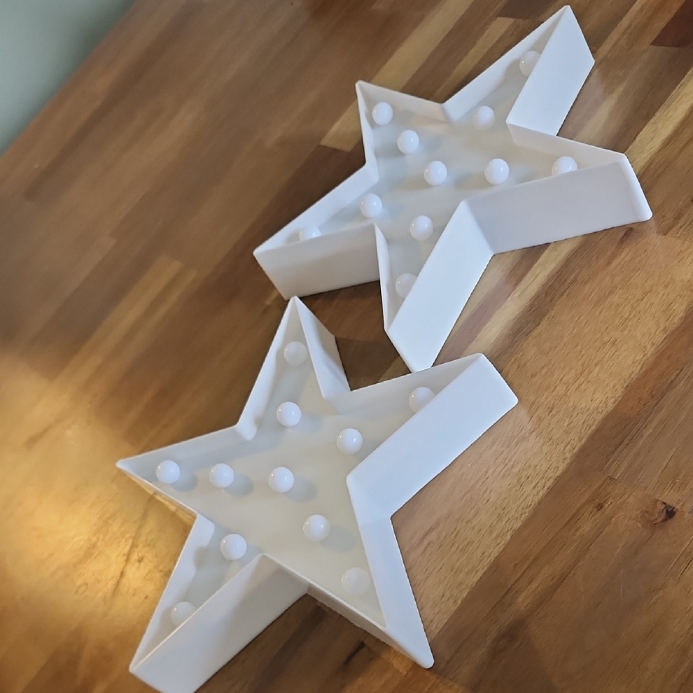 Light up stars